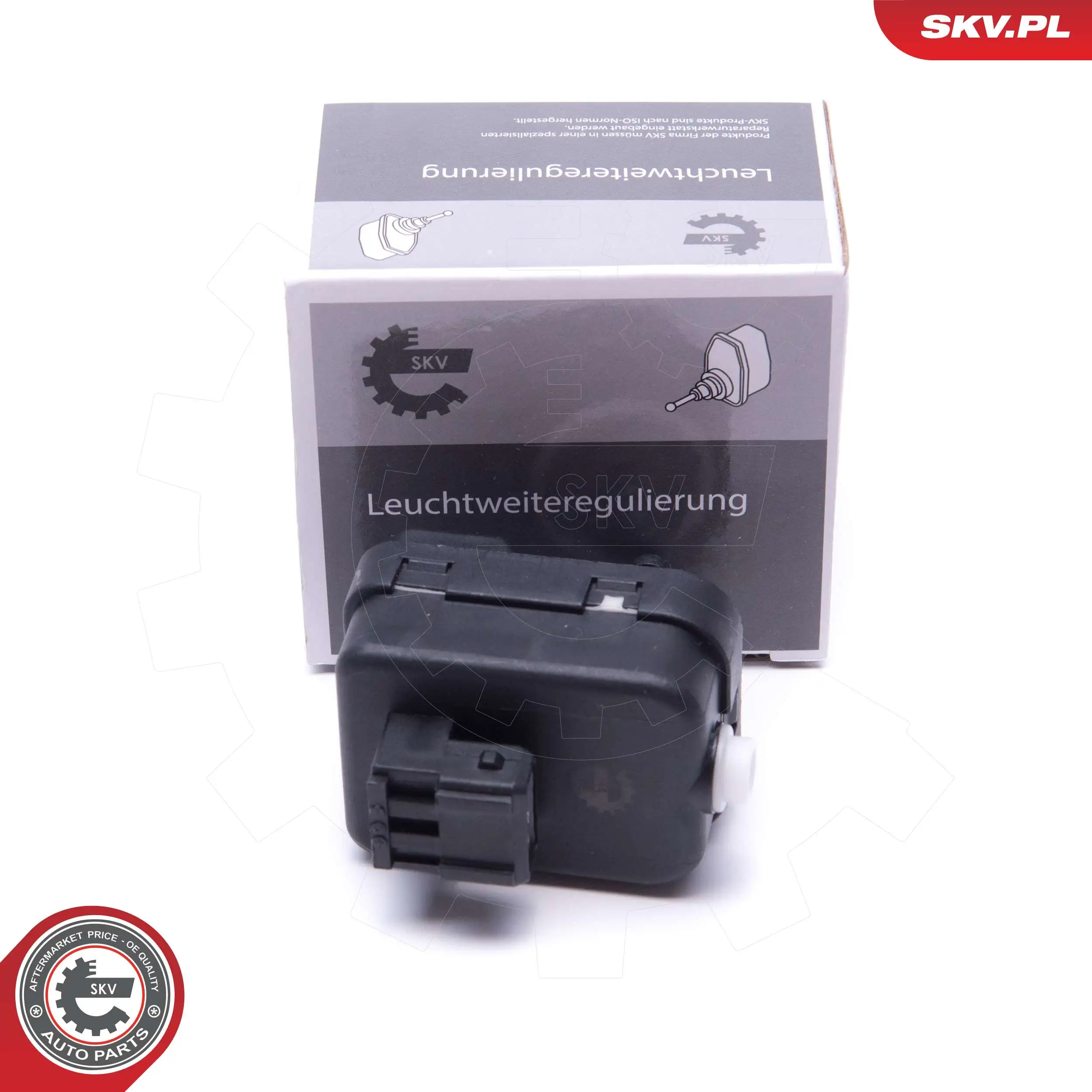 Actuator, headlight levelling
